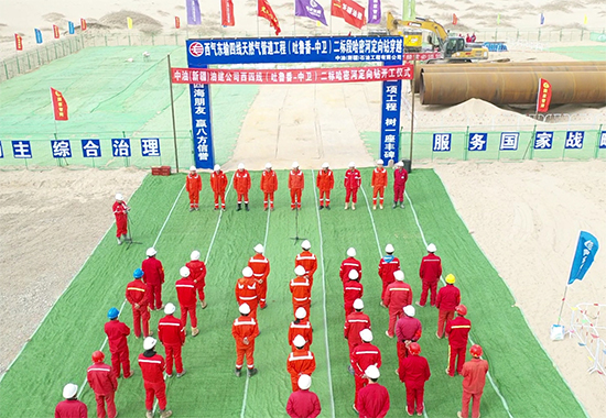 西四线（吐鲁番-中卫）项目监理二标段哈密河定向钻开工仪式 拷贝.jpg